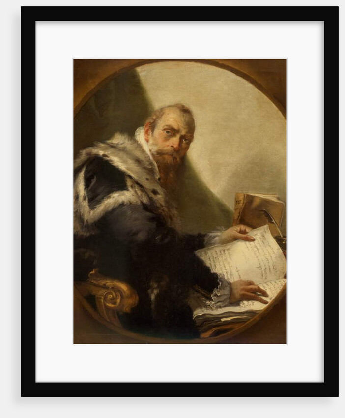 Portrait of Antonio Riccobono by Giovanni Battista Tiepolo