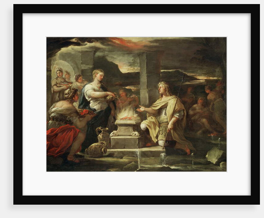 Ulysses and Calypso by Luca Giordano