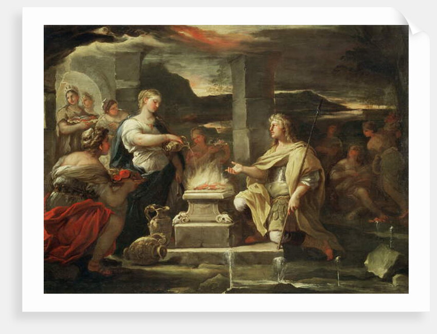 Ulysses and Calypso by Luca Giordano