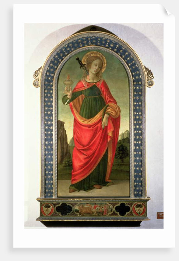 St. Lucy, c.1472-74 by Filippino Lippi