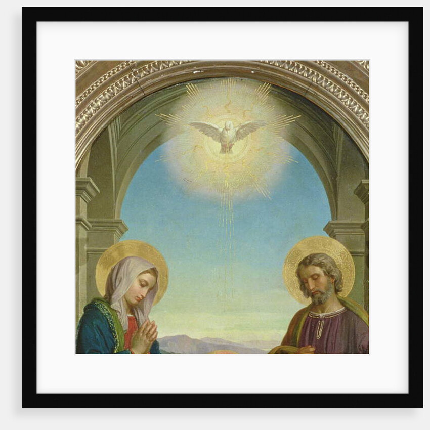 Holy Family, 1898. by Alessandro Franchi