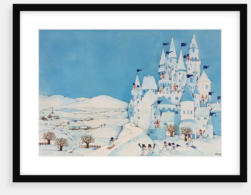 Snowman Castle, 1997 by Christian Kaempf