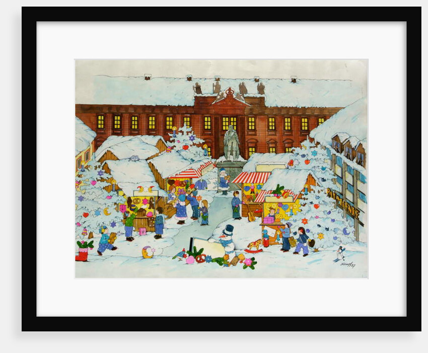 Christmas Market by Christian Kaempf