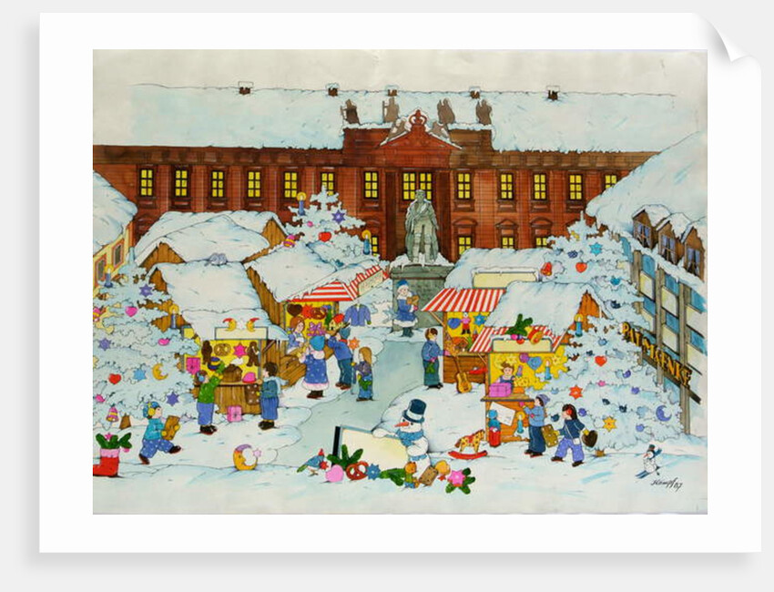 Christmas Market by Christian Kaempf