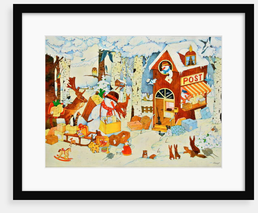 Postoffice-Christmas, 2001 by Christian Kaempf