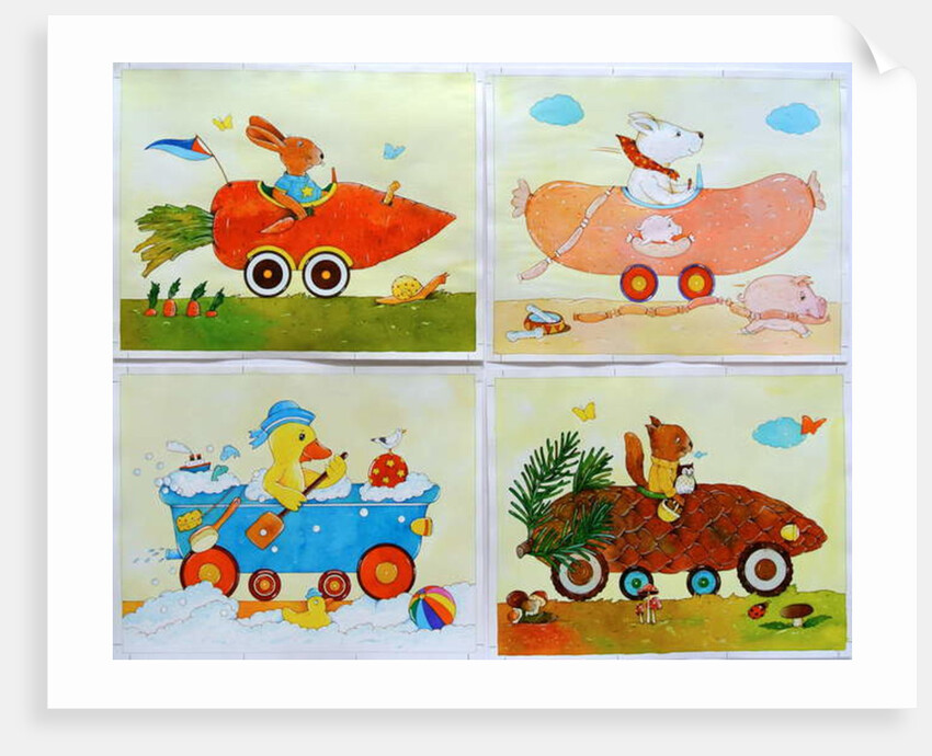 Animal Cars by Christian Kaempf