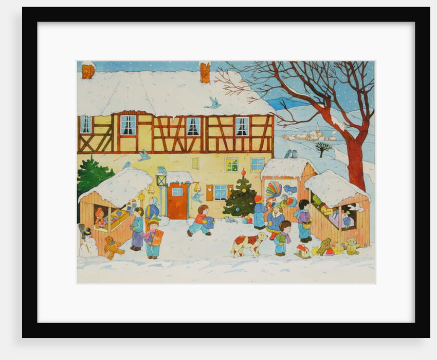 Christmas Market by Christian Kaempf