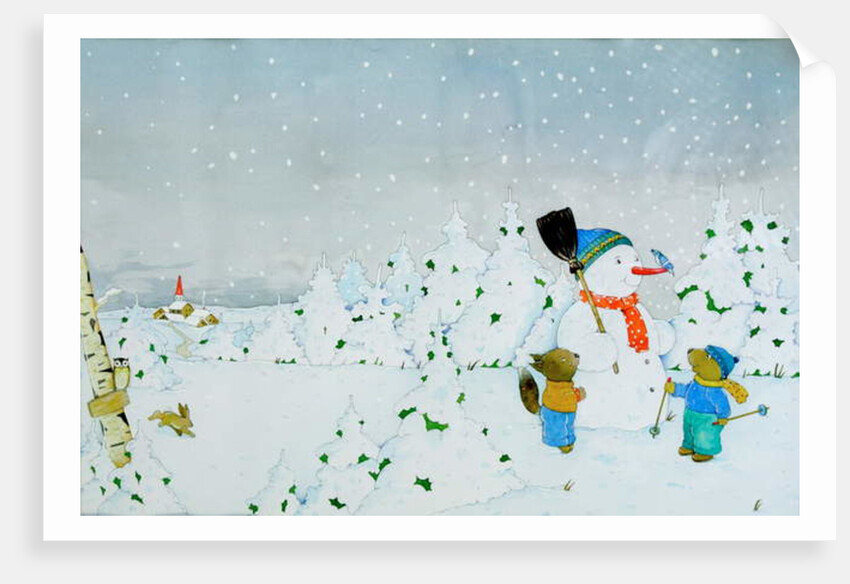 Build a snowman by Christian Kaempf