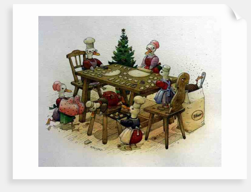 Duck's Christmas, 1999 by Kestutis Kasparavicius