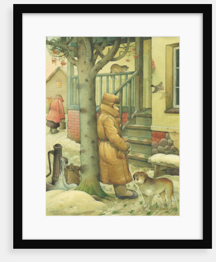 Russian Scene 03, 1994 by Kestutis Kasparavicius