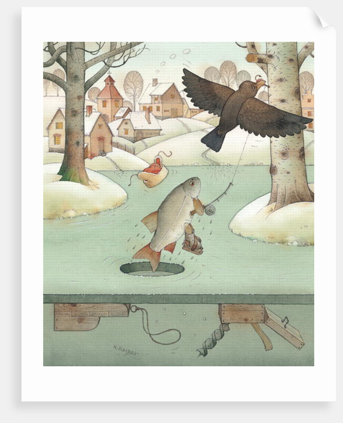 Fishing, 2003 by Kestutis Kasparavicius