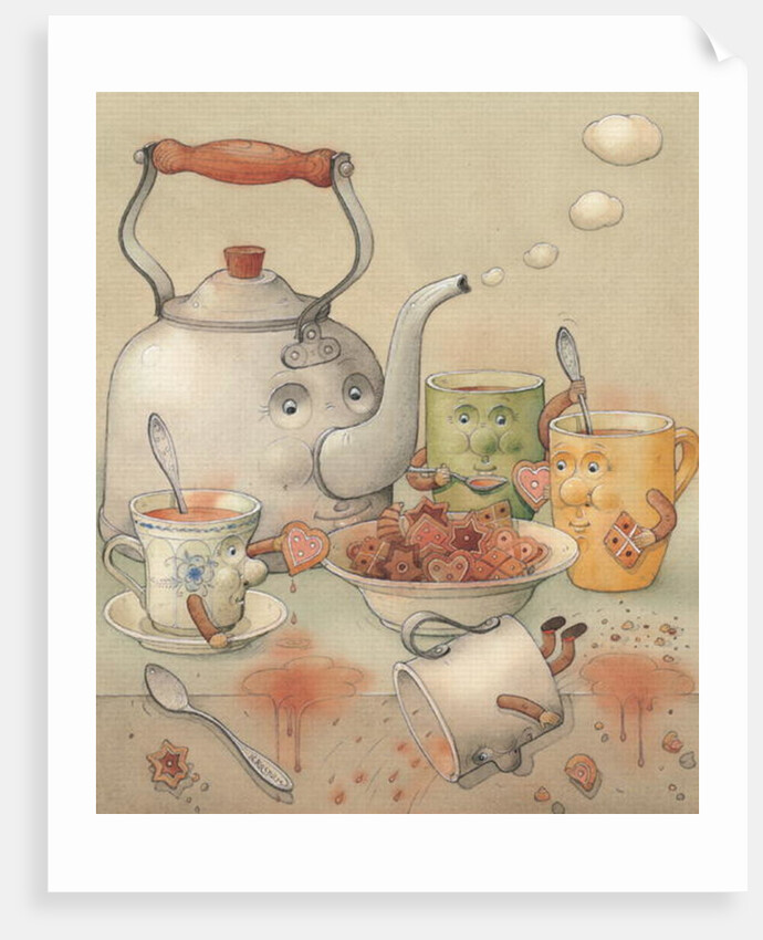 Tea Club, 2003 by Kestutis Kasparavicius