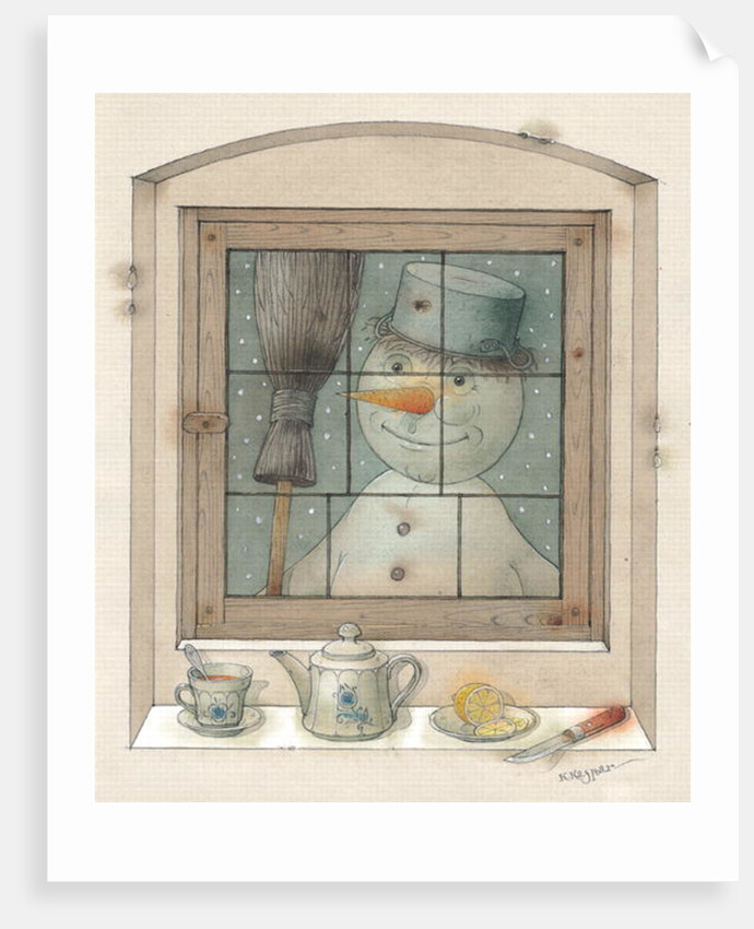 The Snowman, 2003 by Kestutis Kasparavicius