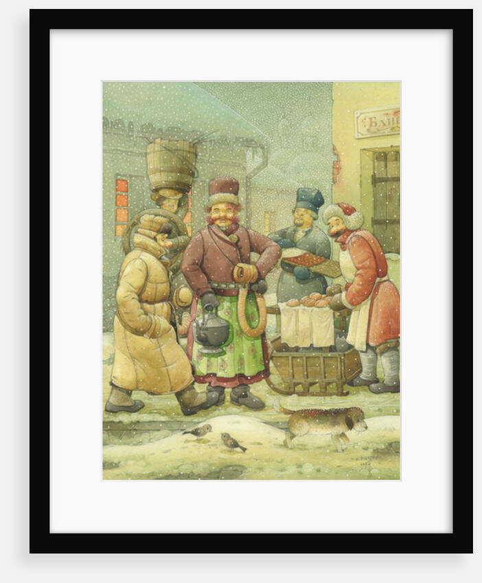 Russian Scene 07, 1994 by Kestutis Kasparavicius