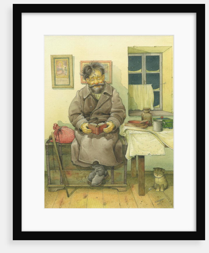 Russian Scene 05, 1994 by Kestutis Kasparavicius