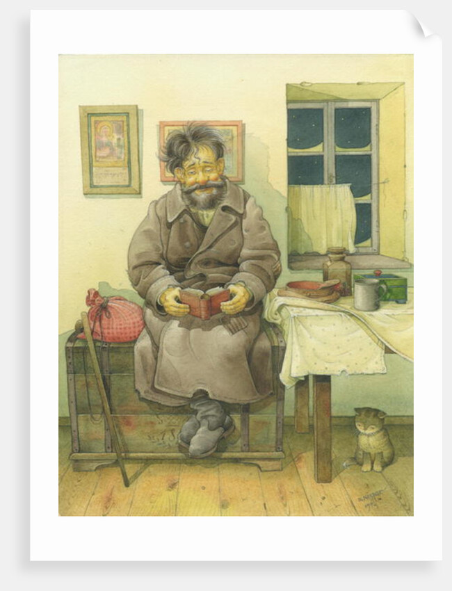 Russian Scene 05, 1994 by Kestutis Kasparavicius