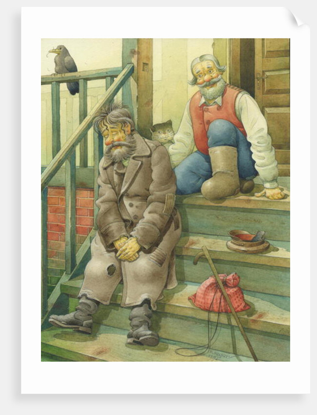 Russian Scene 08, 1994 by Kestutis Kasparavicius