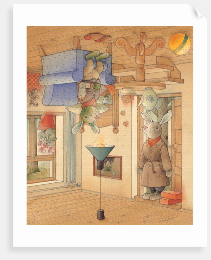 Two Rabbits, 2005 by Kestutis Kasparavicius