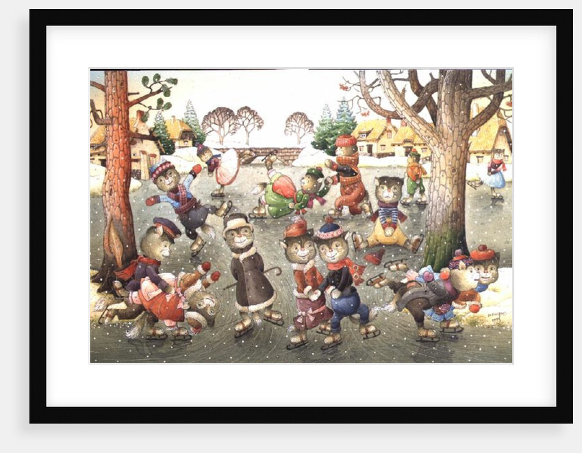 Cats on Skates by Kestutis Kasparavicius