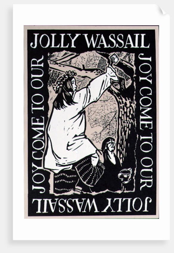 Joy Come to Our Jolly Wassail, 1997 by Karen Carter