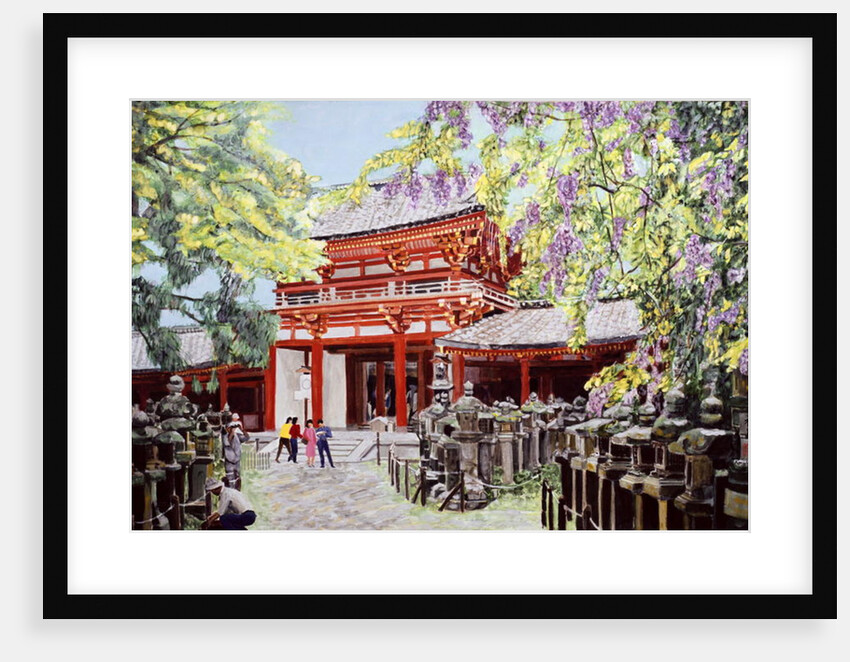When Wisterias Blossom, 1989 by Komi Chen