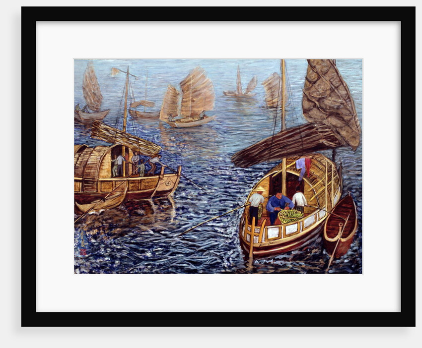 Junks, 1992 by Komi Chen