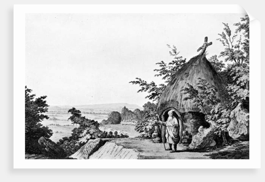 The Hermitage at Selborne, 1777 by Samuel Hieronymous (after) Grimm