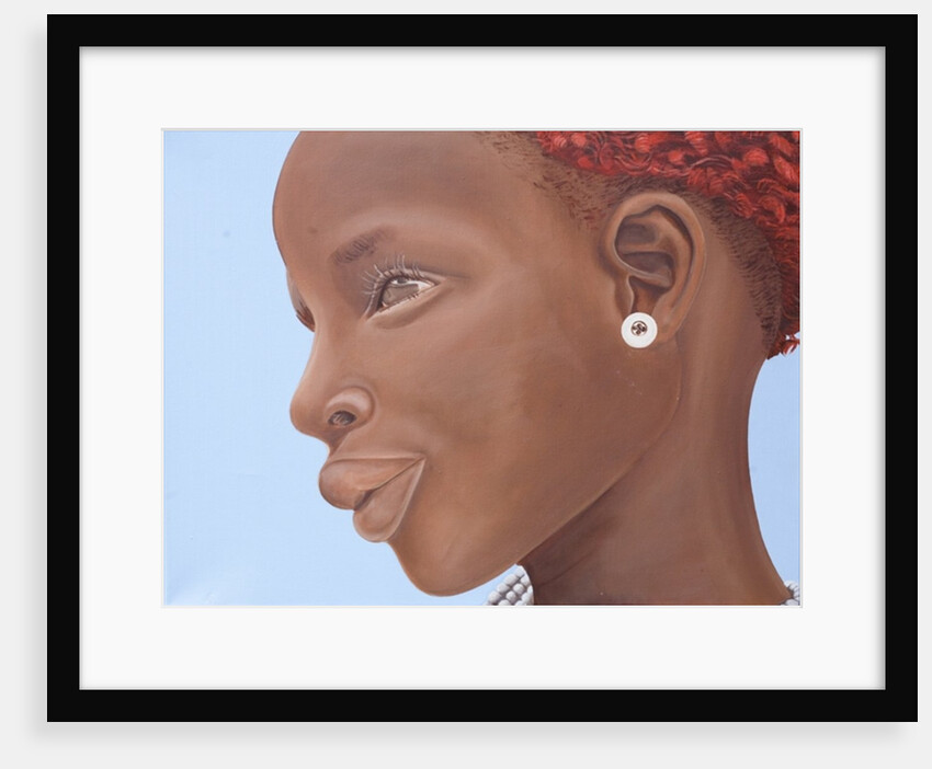 Brown Introspection, 2007 by Kaaria Mucherera