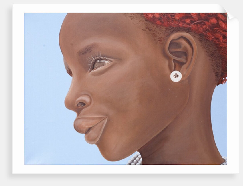 Brown Introspection, 2007 by Kaaria Mucherera