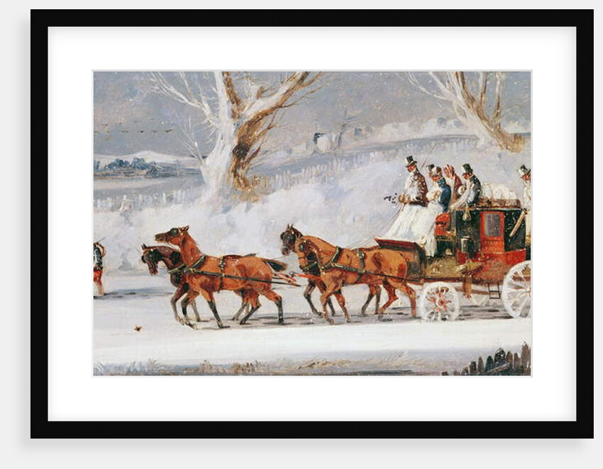 Hull to London Coach by Henry Thomas Alken