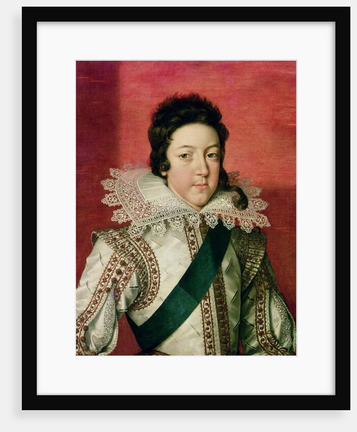 Portrait of Louis XIII as a Boy, wearing the Order of the Saint Espirit, c.1616 by Frans II Pourbus