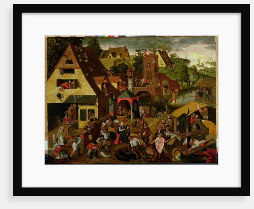 The Flemish Proverbs by Pieter Balten