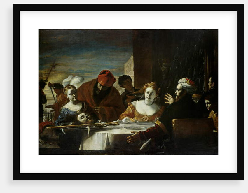 Herod's Feast, 1656-61 or 1653-56 by Mattia Preti