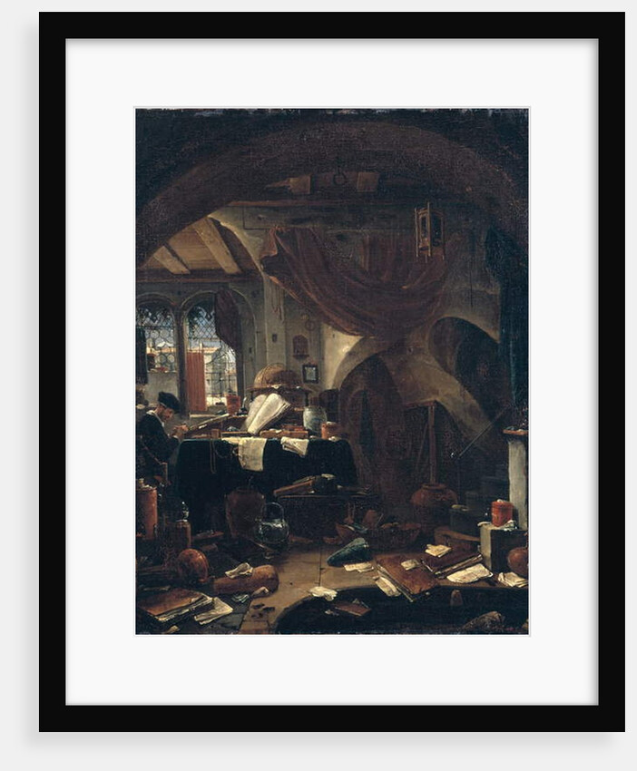 An Alchemist's Laboratory by Thomas Wyck