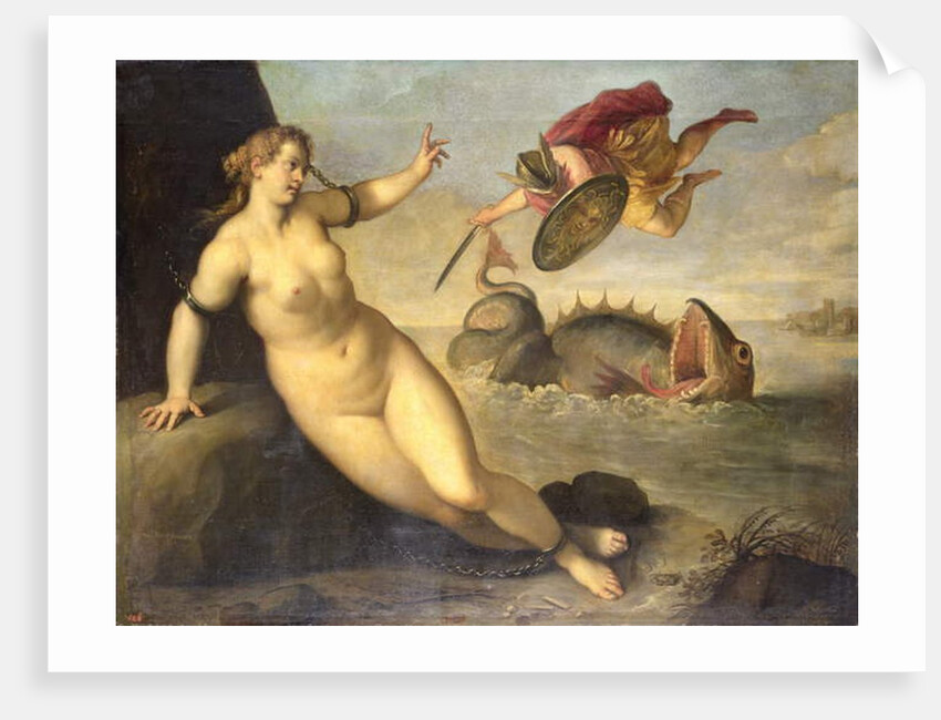 Perseus Rescues Andromeda, c.1610 by Palma Il Giovane