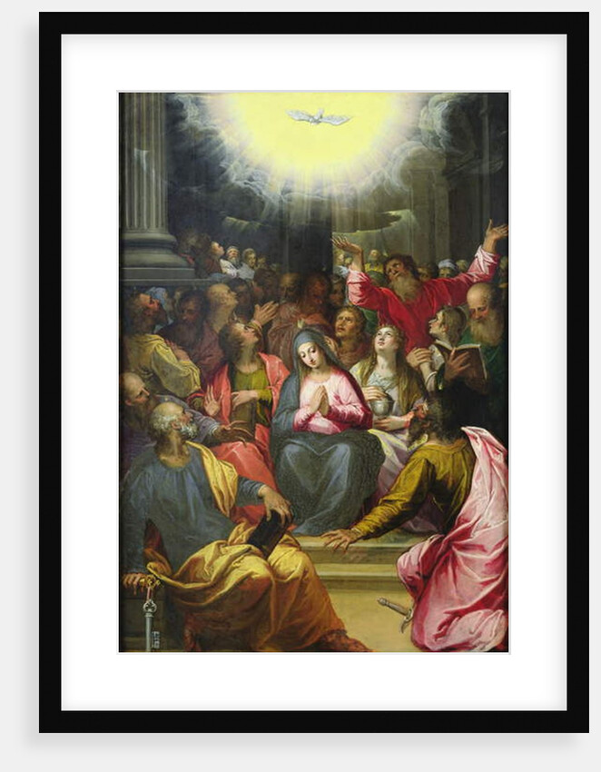 The Descent of the Holy Spirit, 1594-95 by Hans I or Johann Rottenhammer