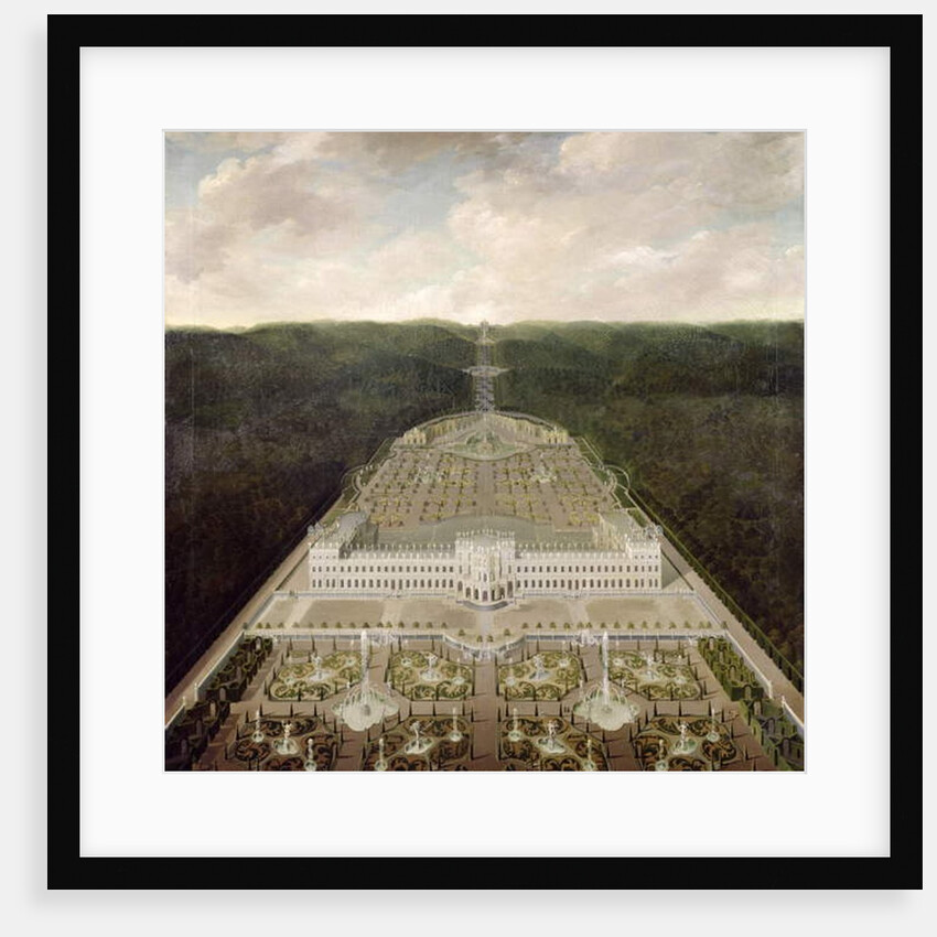 View from the Castle to the Octagon, after 1716 by Jan van Nickelen