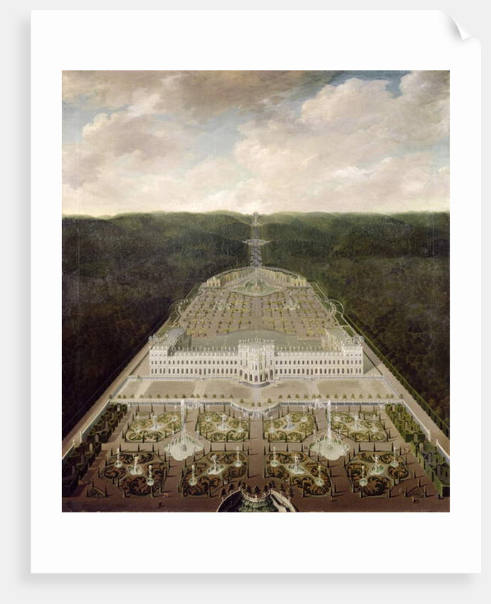 View from the Castle to the Octagon, after 1716 by Jan van Nickelen