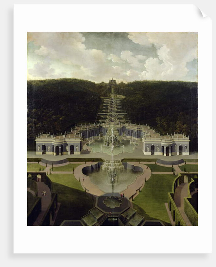 View from the Grotto with Fountains from the Cascades to the Octagon, after 1716 by Jan van Nickelen
