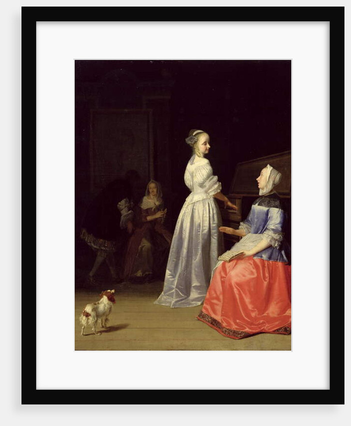 The Singing Exam, 1669 by Jacob Ochtervelt