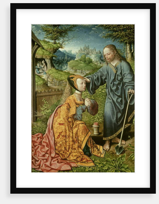 Christ as a Gardener, 1508 by Jacob Cornelisz van Oostsanen