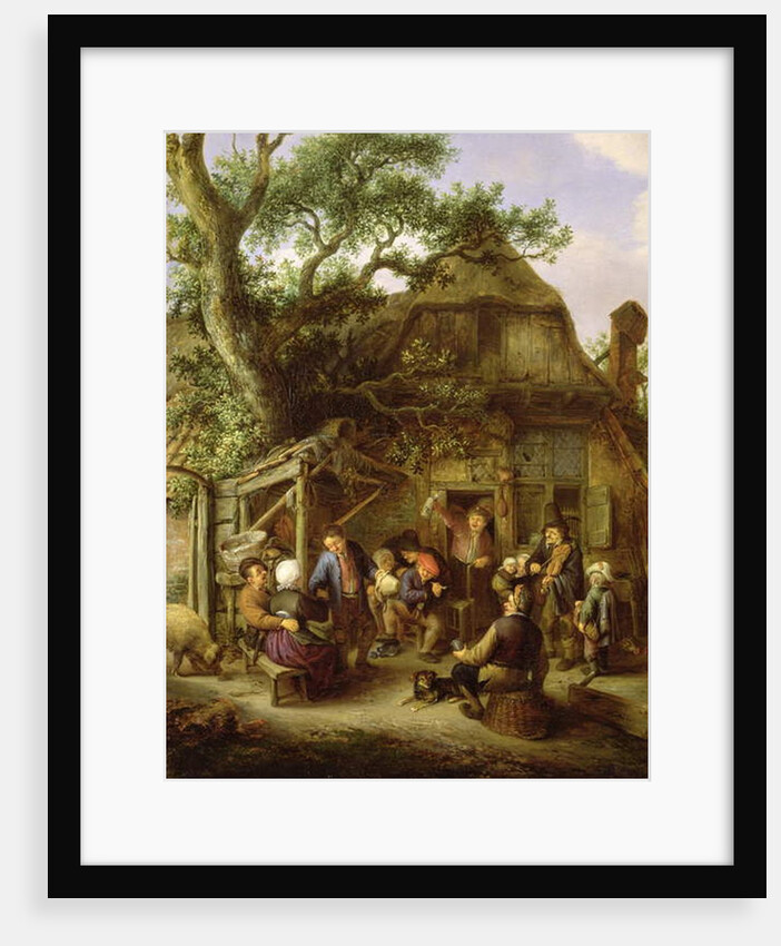 Happy Peasants, 1648 by Adriaen Jansz. van Ostade