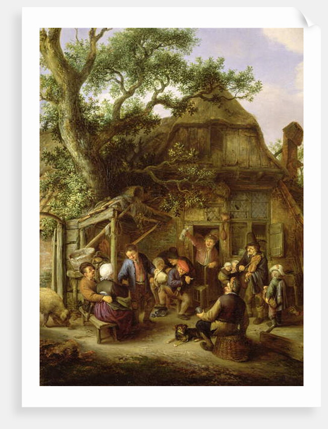 Happy Peasants, 1648 by Adriaen Jansz. van Ostade