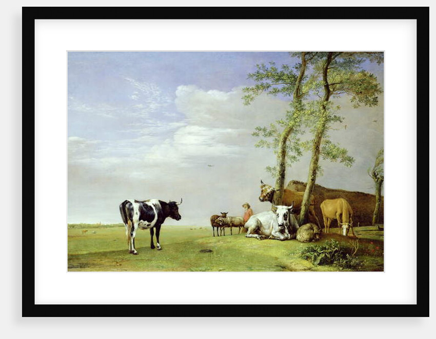 A Fellow Countryman with his Herd, 1648 by Paulus Potter