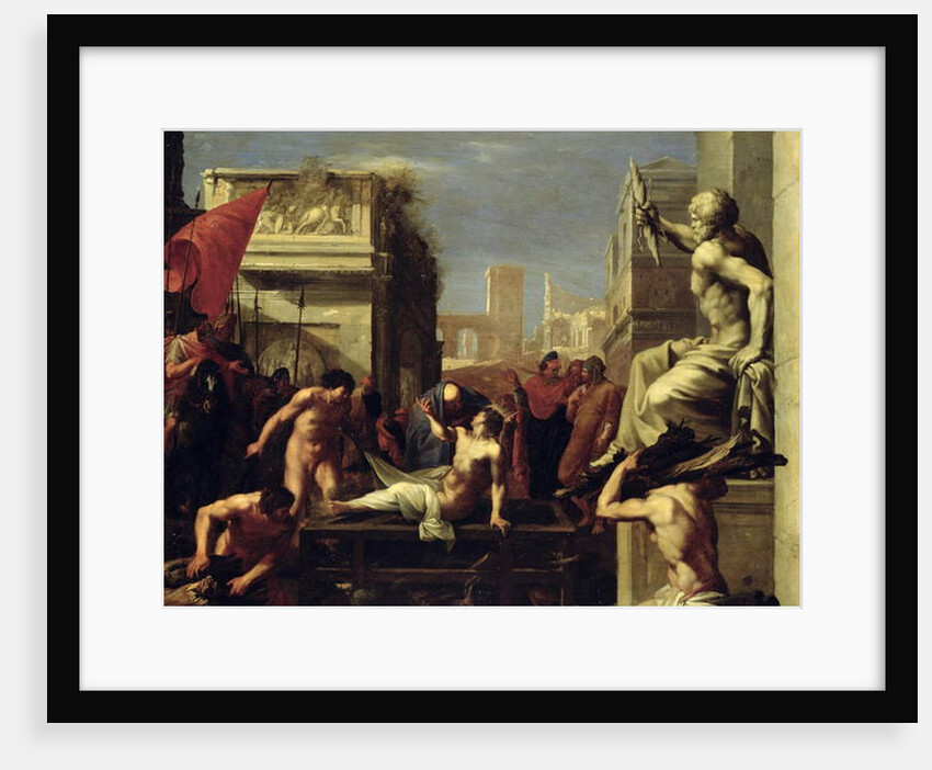 The Martyrdom of St. Lawrence, 1620-1 by Cornelis van Poelenburgh or Poelenburch