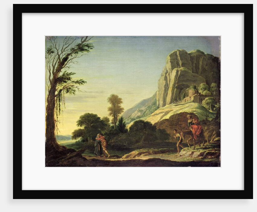 Landscape with the Meeting of Moses and Aaron on Mount Horeb, 1626 or 1620 by Jacob Symonsz Pynas or Pinas