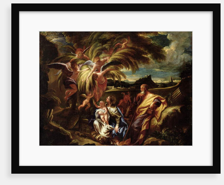 The Rest on the Flight into Egypt, c.1700 by Domenico the Elder Piola