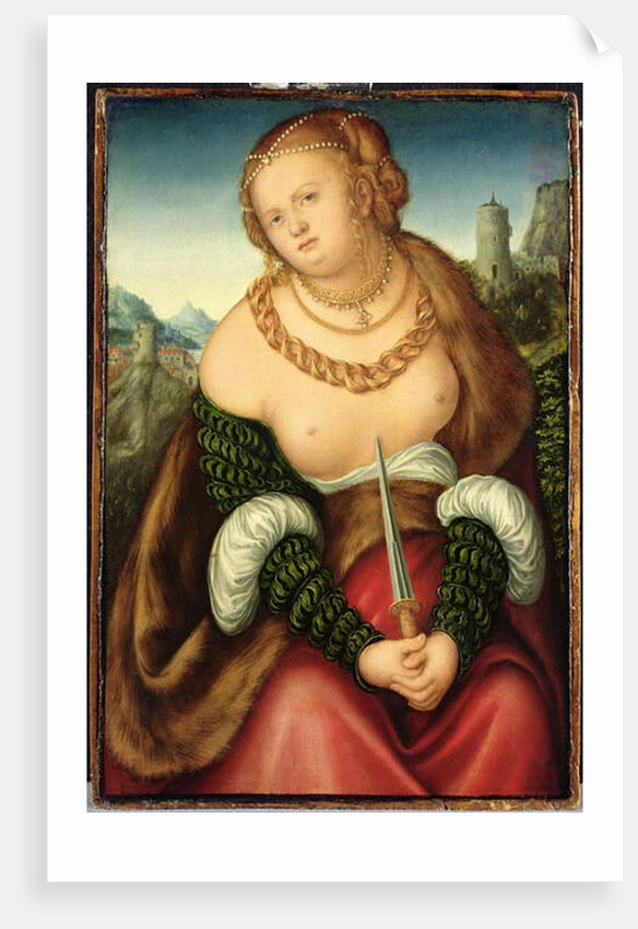 The Death of Lucretia by Lucas The Elder Cranach