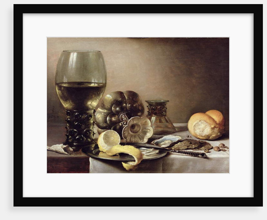 The Oyster Breakfast by Pieter Claesz