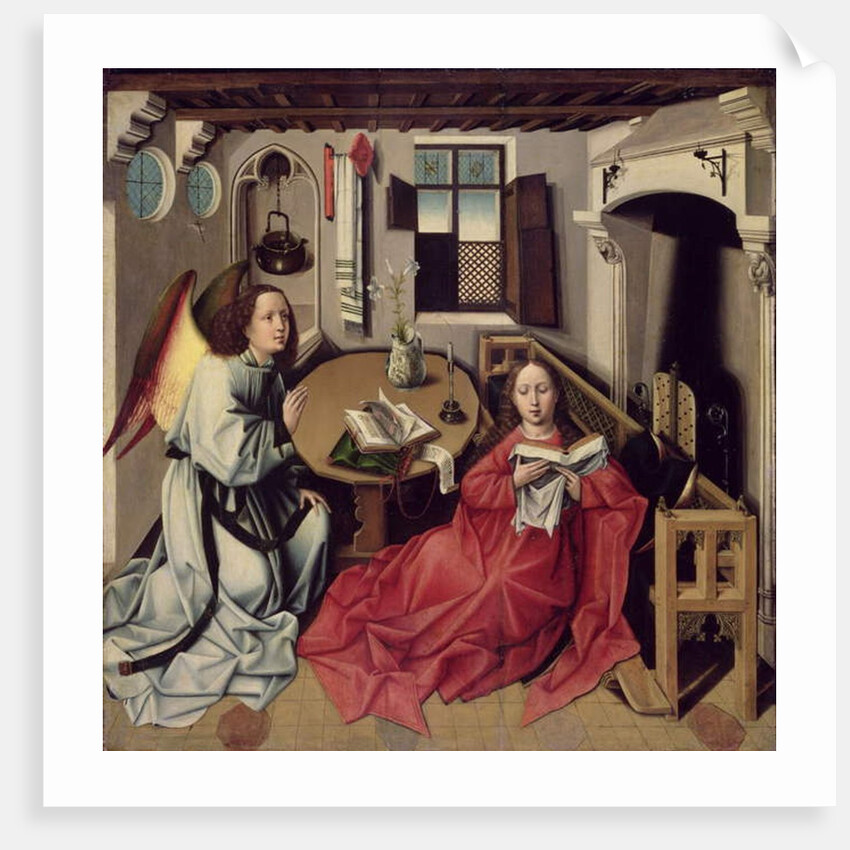 The Annunciation, after 1500 by (1375/8-1444) (after) Master of Flemalle